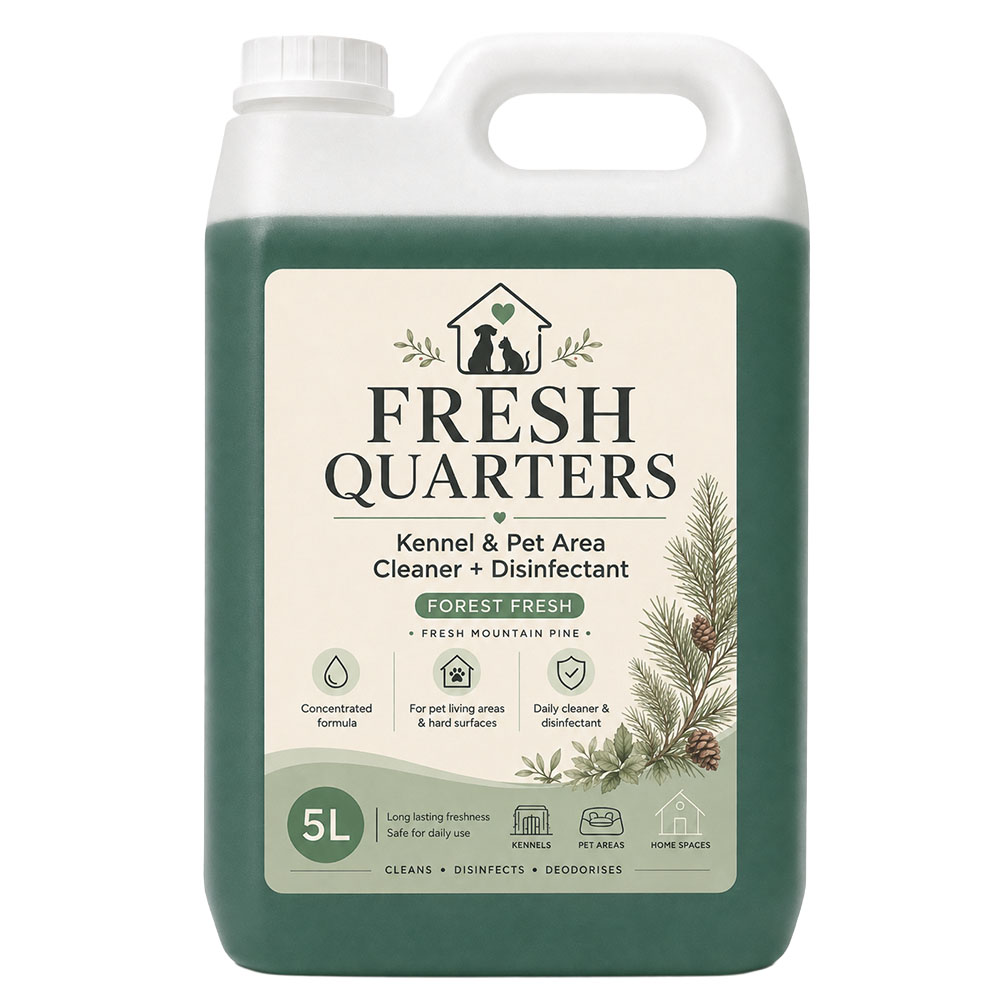 Fresh Quarters - Kennel & Pet Cleaner Disinfectant (Mountain Fresh)